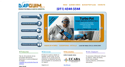 Desktop Screenshot of dapquim.com